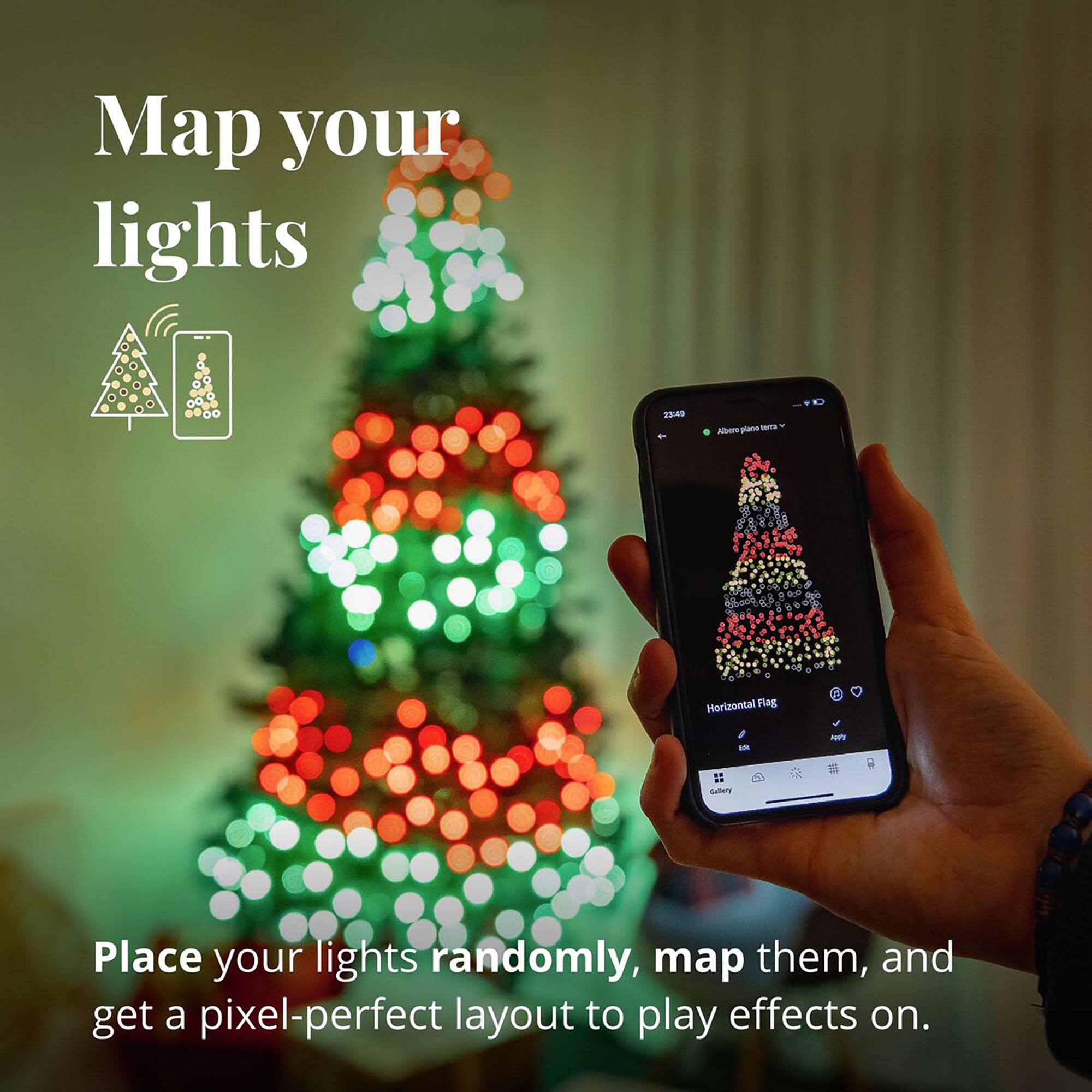Twinkly™ Gen II 400ct. LED RGB Smart Light Strings